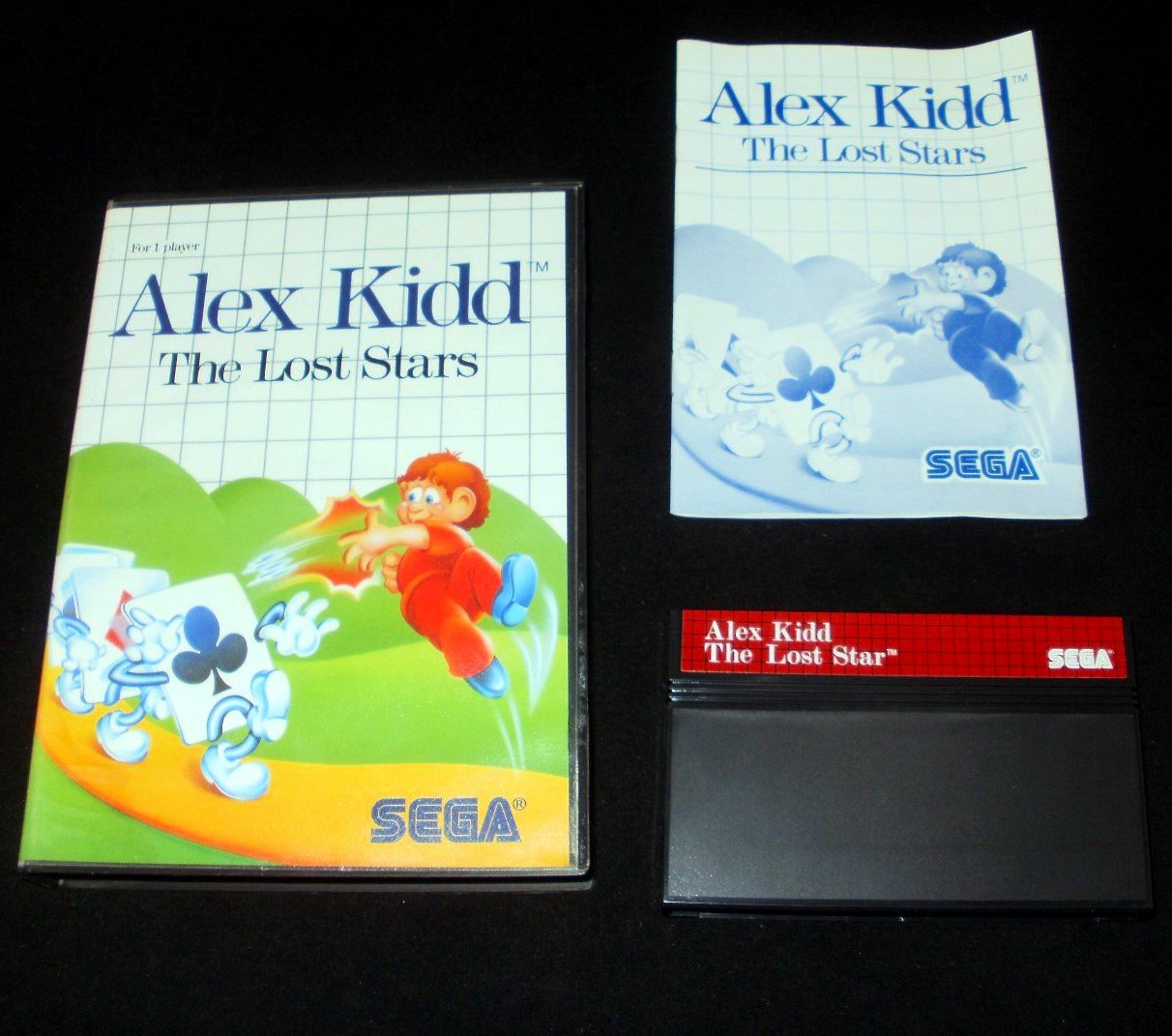 Alex Kidd The Lost Stars - Sega Master System - Complete CIB