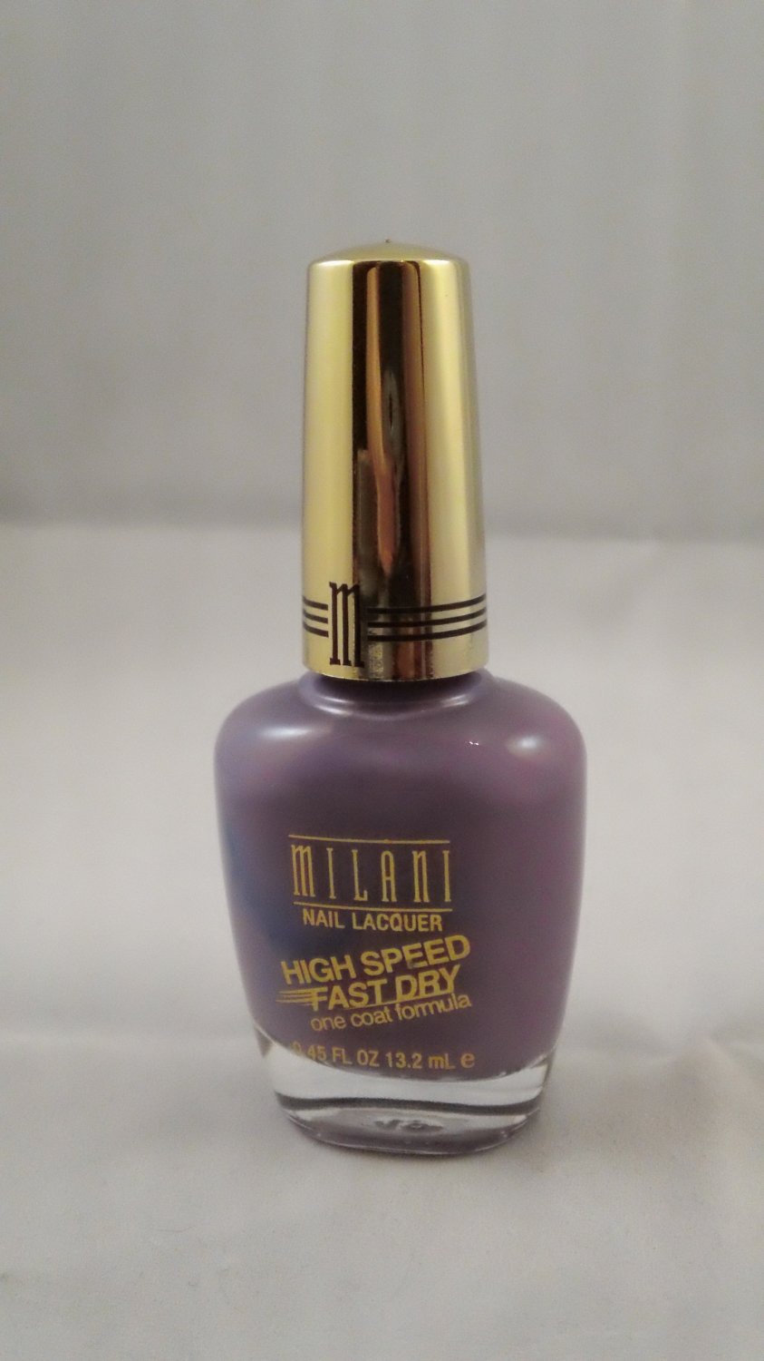 Milani High Speed Fast Dry 60 Seconds Nail Lacquer Color Polish #06 Violet Dash