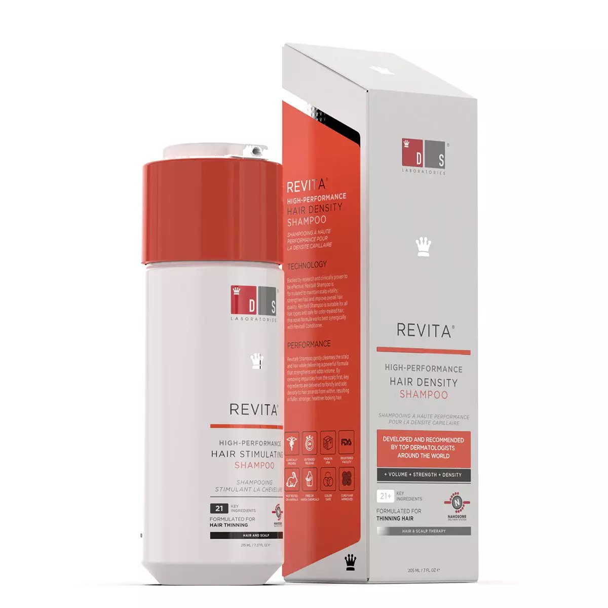 DS REVITA Hair Density Stimulating Shampoo 205ml For Hair Loss for Men and Women